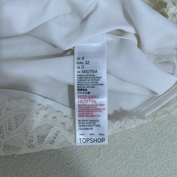 TopShop White Mini Dress - Picture 8 of 11